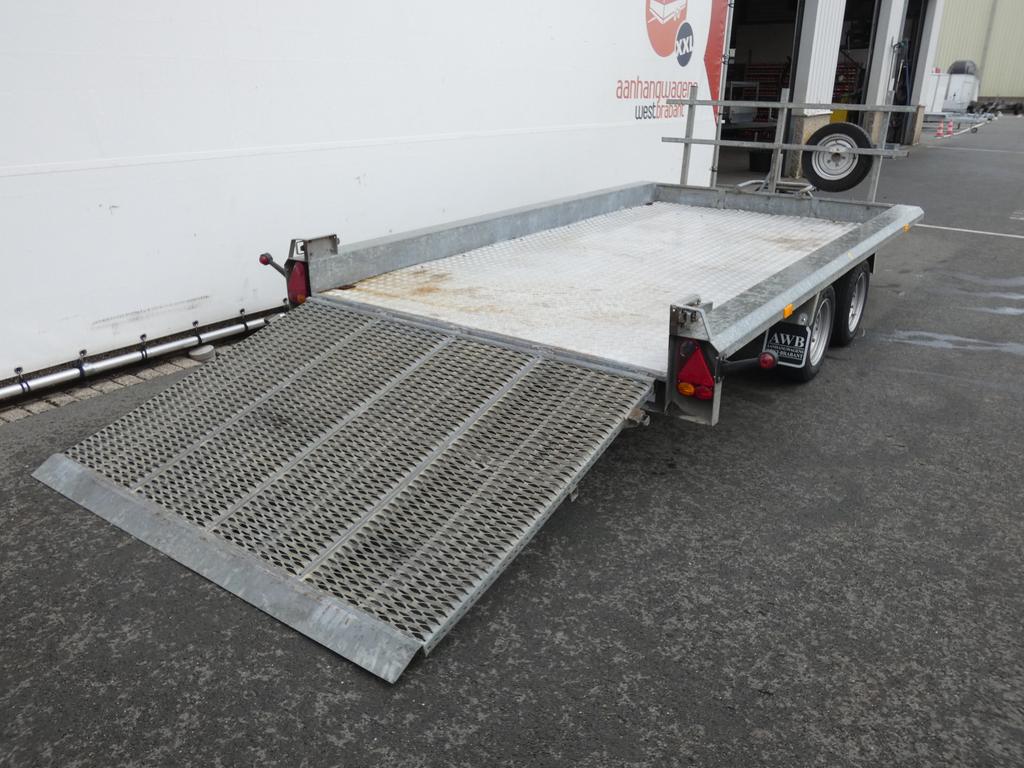 Hapert Machinetransporter tandemas 385x190cm 2700kg